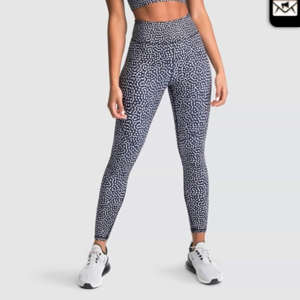 Do You Even Black Speckled Leggings